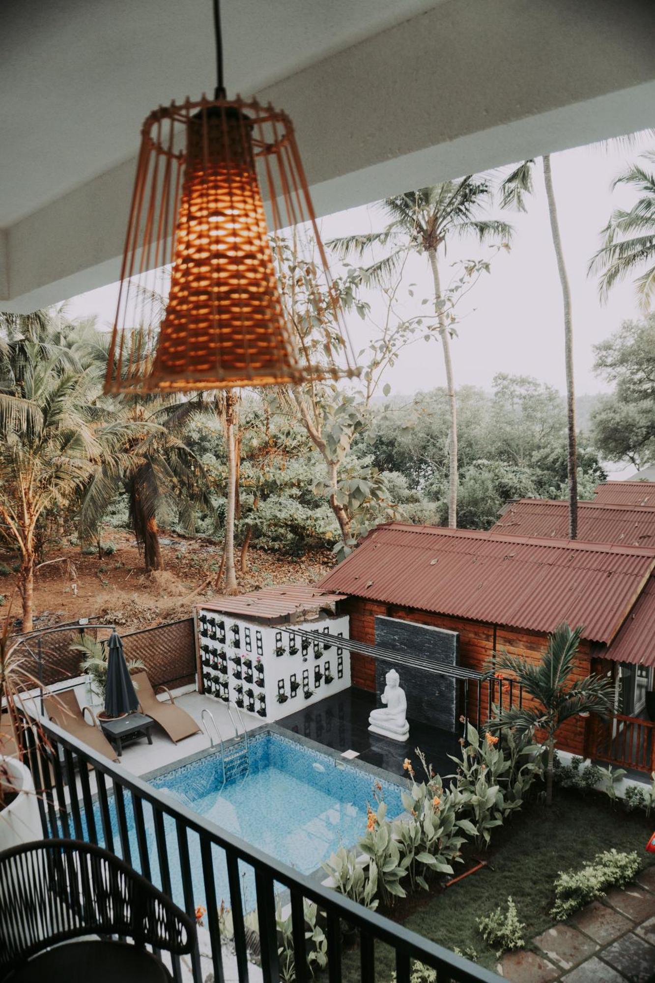 Tranquill Riverside Luxury Cottages With Bathtub, Candolim Exterior foto