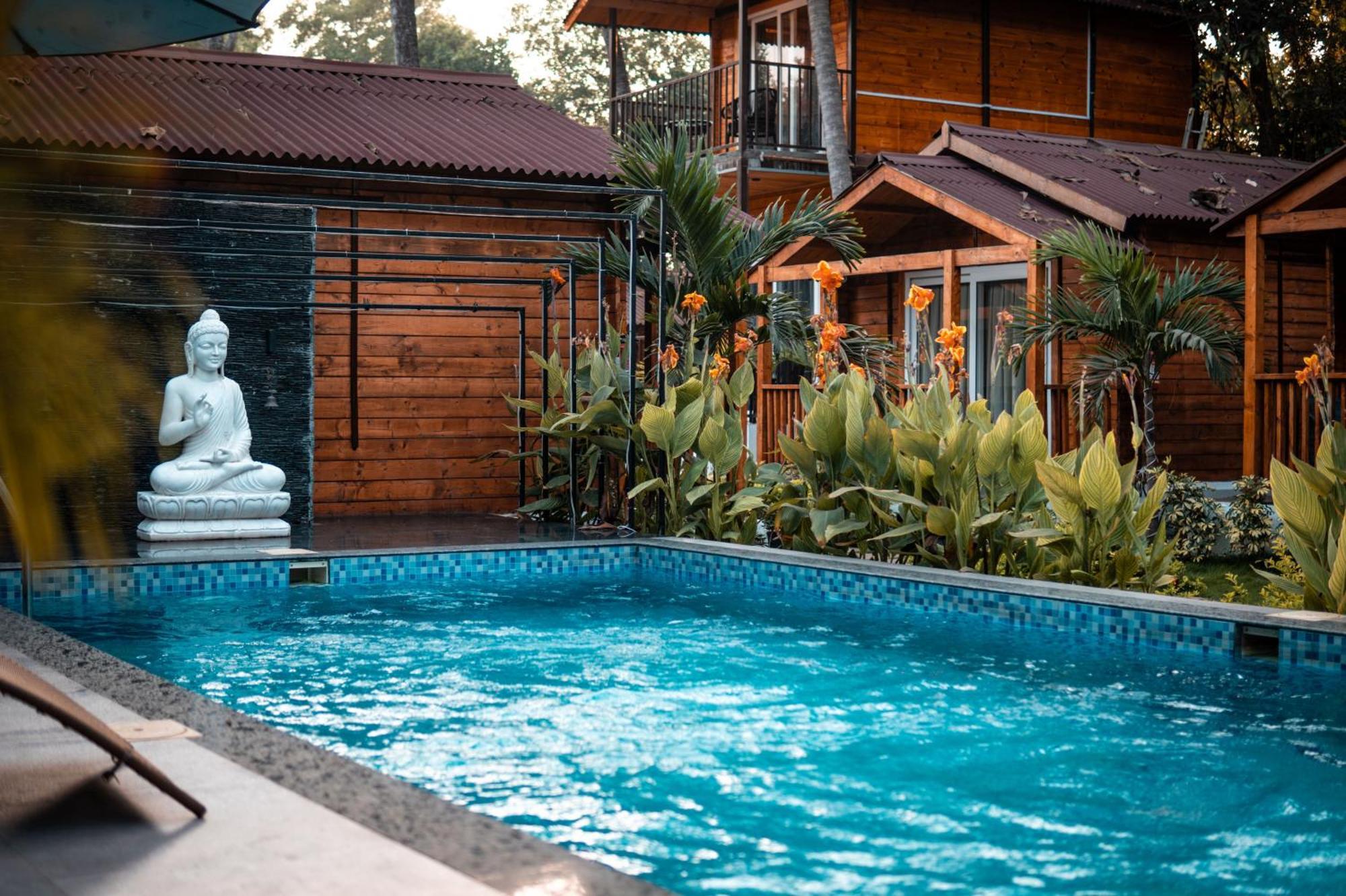 Tranquill Riverside Luxury Cottages With Bathtub, Candolim Exterior foto